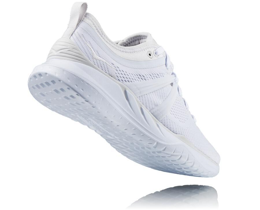 Hoka Australia One One Tivra - Womens Running Shoes White - XHCZS-2950